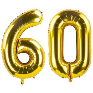 Foil Number Balloons With Helium